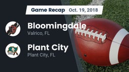 Recap: Bloomingdale  vs. Plant City  2018