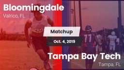 Matchup: Bloomingdale High vs. Tampa Bay Tech  2019
