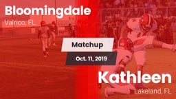 Matchup: Bloomingdale High vs. Kathleen  2019