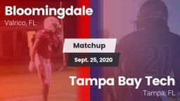 Matchup: Bloomingdale High vs. Tampa Bay Tech  2020