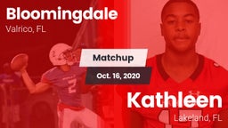 Matchup: Bloomingdale High vs. Kathleen  2020