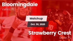 Matchup: Bloomingdale High vs. Strawberry Crest  2020