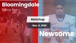 Matchup: Bloomingdale High vs. Newsome  2020