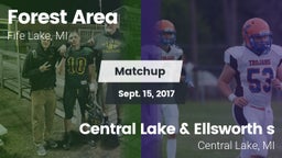 Matchup: Forest Area High vs. Central Lake & Ellsworth s 2017