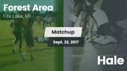 Matchup: Forest Area High vs. Hale  2017