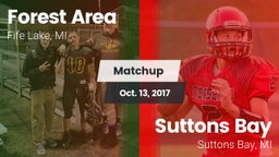 Matchup: Forest Area High vs. Suttons Bay  2017
