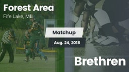 Matchup: Forest Area High vs. Brethren 2018