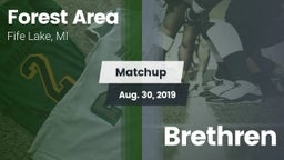 Matchup: Forest Area High vs. Brethren 2019
