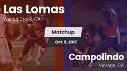 Matchup: Las Lomas High vs. Campolindo  2017