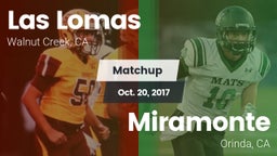 Matchup: Las Lomas High vs. Miramonte  2017