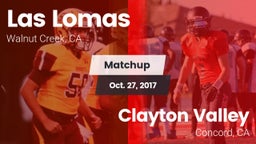 Matchup: Las Lomas High vs. Clayton Valley  2017