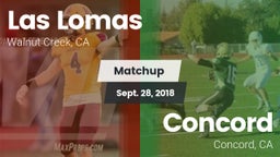 Matchup: Las Lomas High vs. Concord  2018