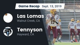 Recap: Las Lomas  vs. Tennyson  2019