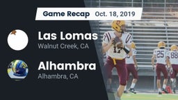 Recap: Las Lomas  vs. Alhambra  2019