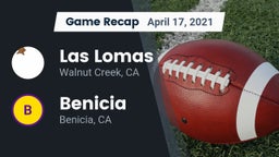 Recap: Las Lomas  vs. Benicia  2021