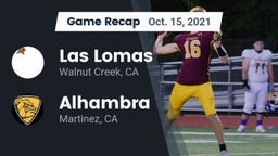 Recap: Las Lomas  vs. Alhambra  2021