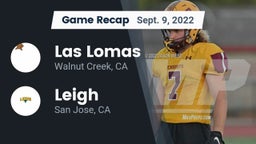 Recap: Las Lomas  vs. Leigh  2022