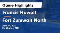 Francis Howell  vs Fort Zumwalt North  Game Highlights - April 14, 2022