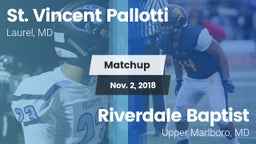 Matchup: St. Vincent vs. Riverdale Baptist  2018