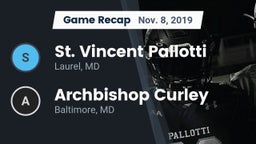 Recap: St. Vincent Pallotti  vs. Archbishop Curley  2019