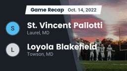Recap: St. Vincent Pallotti  vs. Loyola Blakefield  2022