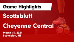 Scottsbluff  vs Cheyenne Central  Game Highlights - March 15, 2024