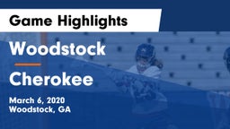 Woodstock  vs Cherokee  Game Highlights - March 6, 2020