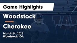Woodstock  vs Cherokee  Game Highlights - March 24, 2023