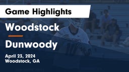Woodstock  vs Dunwoody  Game Highlights - April 23, 2024
