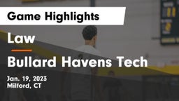 Law  vs Bullard Havens Tech Game Highlights - Jan. 19, 2023