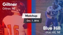 Matchup: Giltner  vs. Blue Hill  2016