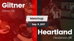 Matchup: Giltner  vs. Heartland  2017