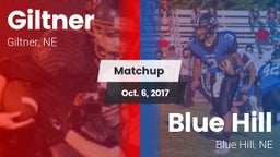 Matchup: Giltner  vs. Blue Hill  2017