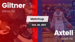 Matchup: Giltner  vs. Axtell  2017