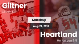 Matchup: Giltner  vs. Heartland  2018