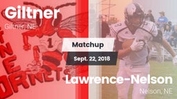Matchup: Giltner  vs. Lawrence-Nelson  2018
