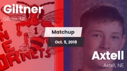 Matchup: Giltner  vs. Axtell  2018