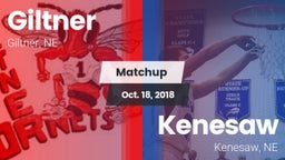 Matchup: Giltner  vs. Kenesaw  2018