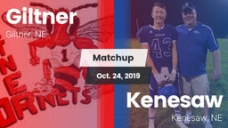 Matchup: Giltner  vs. Kenesaw  2019