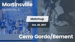 Matchup: Martinsville High vs. Cerro Gordo/Bement 2017