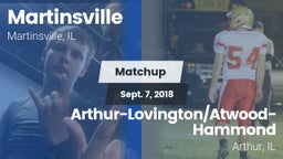 Matchup: Martinsville High vs. Arthur-Lovington/Atwood-Hammond  2018
