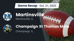 Recap: Martinsville  vs. Champaign St Thomas More  2023