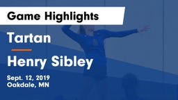 Tartan  vs Henry Sibley  Game Highlights - Sept. 12, 2019
