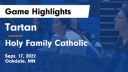 Tartan  vs Holy Family Catholic  Game Highlights - Sept. 17, 2022