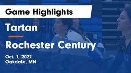 Tartan  vs Rochester Century  Game Highlights - Oct. 1, 2022