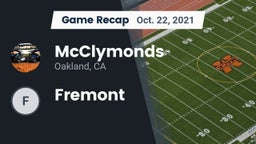 Recap: McClymonds  vs. Fremont 2021