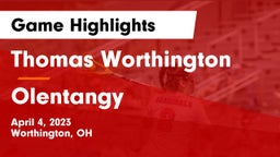 Thomas Worthington  vs Olentangy  Game Highlights - April 4, 2023