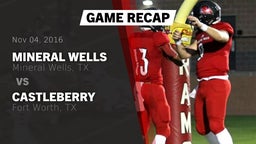 Recap: Mineral Wells  vs. Castleberry  2016