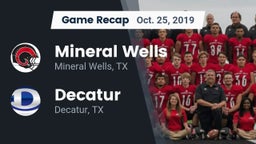 Recap: Mineral Wells  vs. Decatur  2019