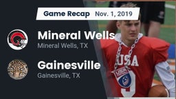 Recap: Mineral Wells  vs. Gainesville  2019
